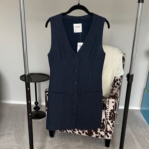 A&F NWT Blue Mara vest dress